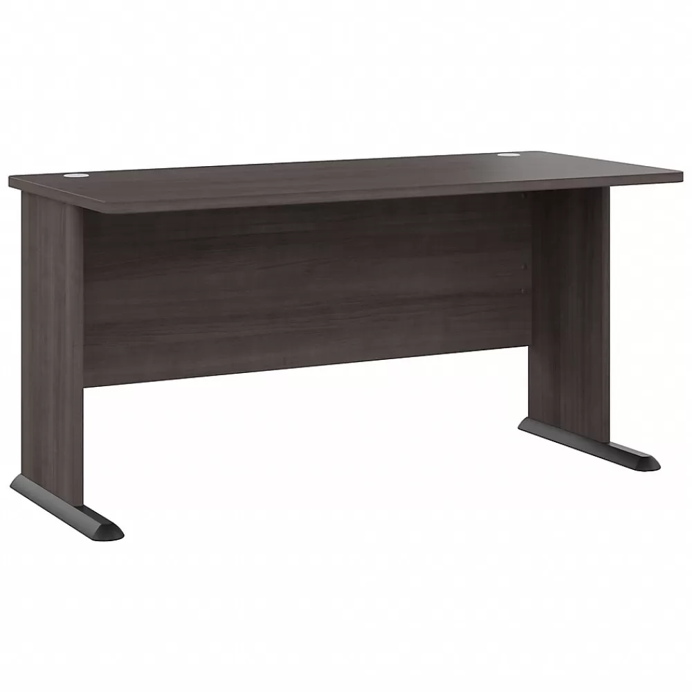 Bush Business Furniture Studio A 60"W Computer Desk, (SDD160SG) Storm Gray Clearance