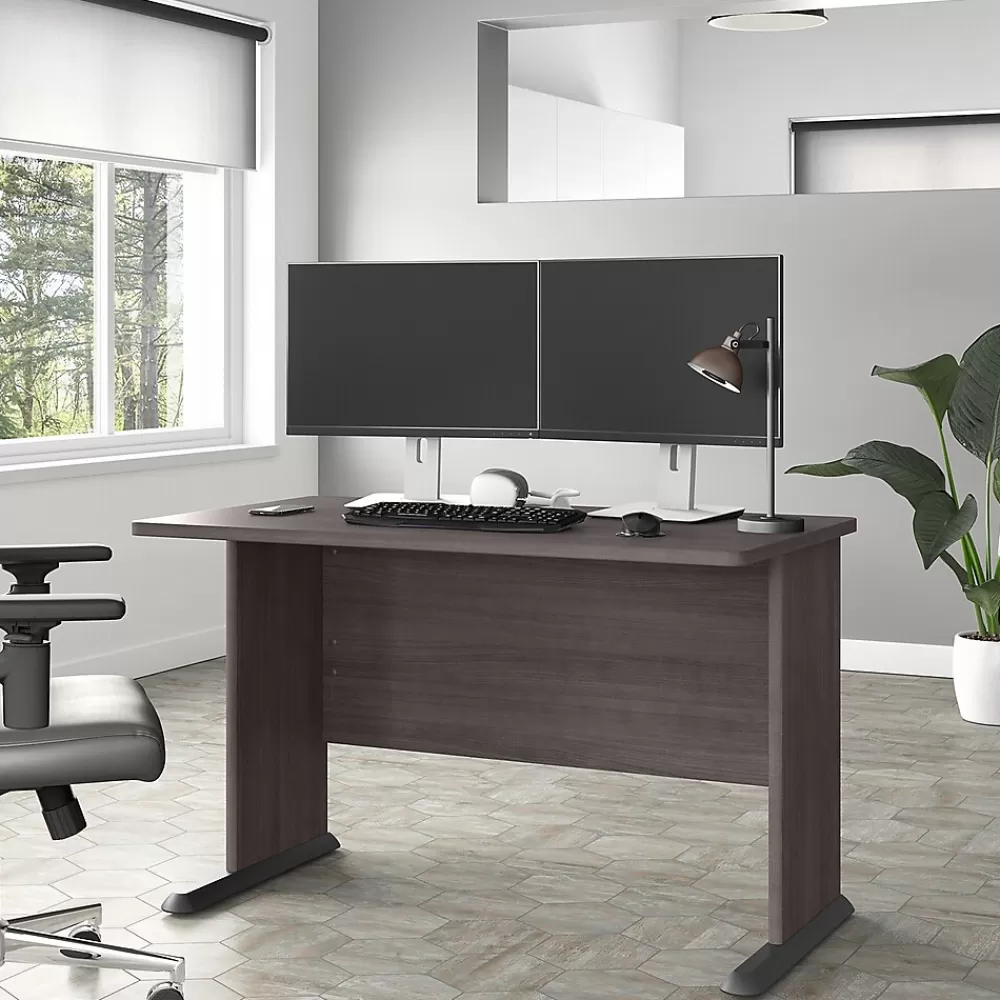 Bush Business Furniture Studio A 48"W Computer Desk, Storm Gray (SDD248SG) Hot