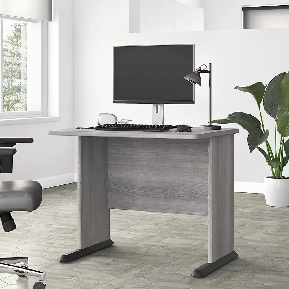 Bush Business Furniture Studio A 36"W Small Computer Desk, (SDD136PG) Platinum Gray Best Sale