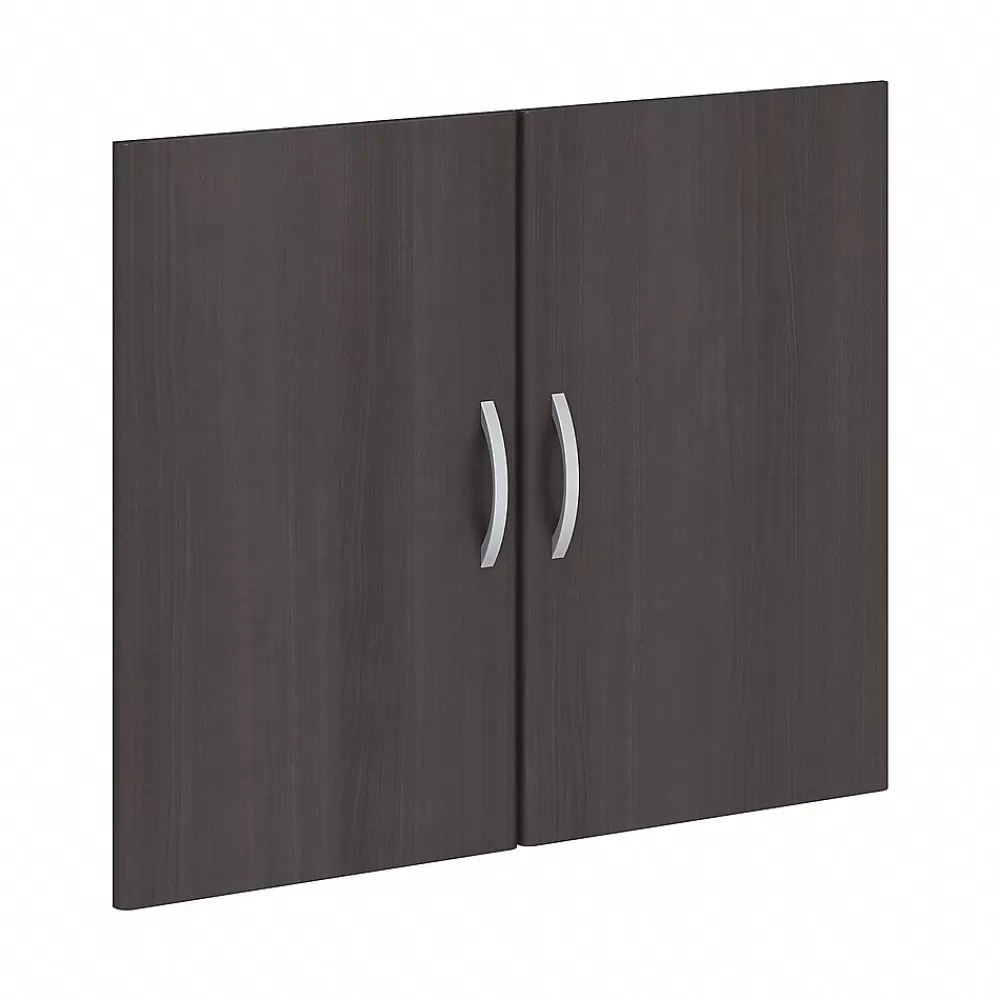 Bush Business Furniture Studio C Bookcase Door Kit, Storm Gray (SCB236SG) Best