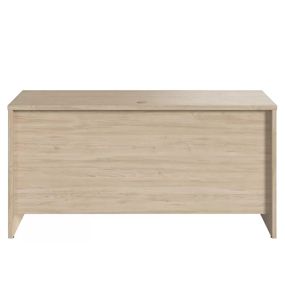 Bush Furniture Bush Business Furniture Studio C 60"W Credenza Desk, Natural Elm (SCD360NE) Clearance