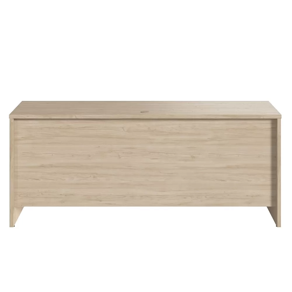 Bush Furniture Bush Business Furniture Studio C 72"W Credenza Desk, Natural Elm (SCD372NE) Best