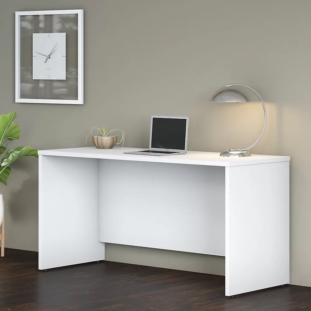 Bush Business Furniture Studio C 60"W Credenza Desk, (SCD360WH) White Best Sale