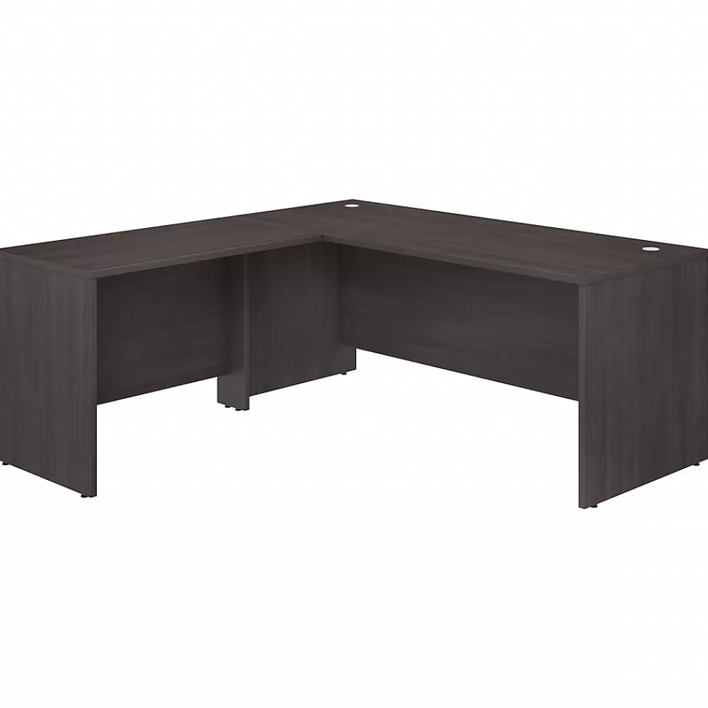 Bush Business Furniture Studio C 72"W L Shaped Desk with Return, (STC049SG) Storm Gray Sale
