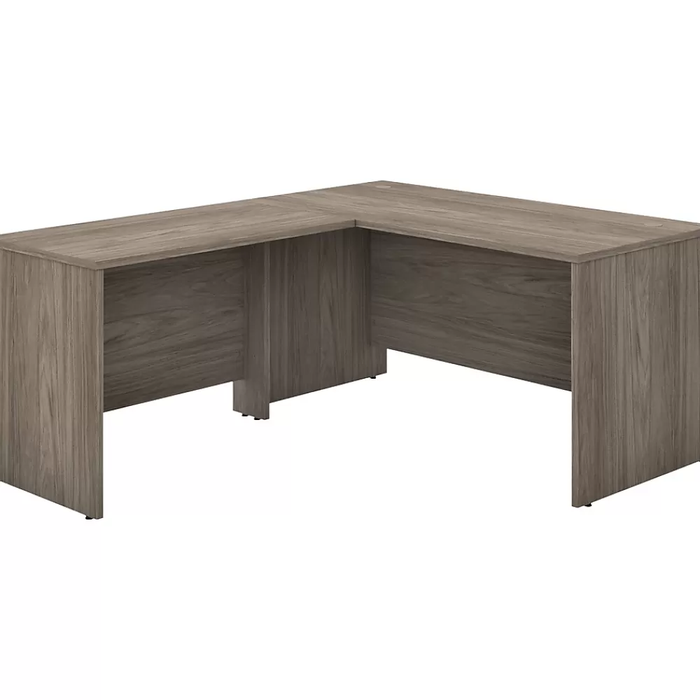Bush Business Furniture Studio C 60"W L Shaped Desk with 42W Return, (STC050MH) Modern Hickory Best Sale