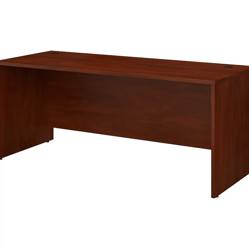 Bush Business Furniture Studio C 72"W Office Desk, (SCD272HC) Hansen Cherry Cheap