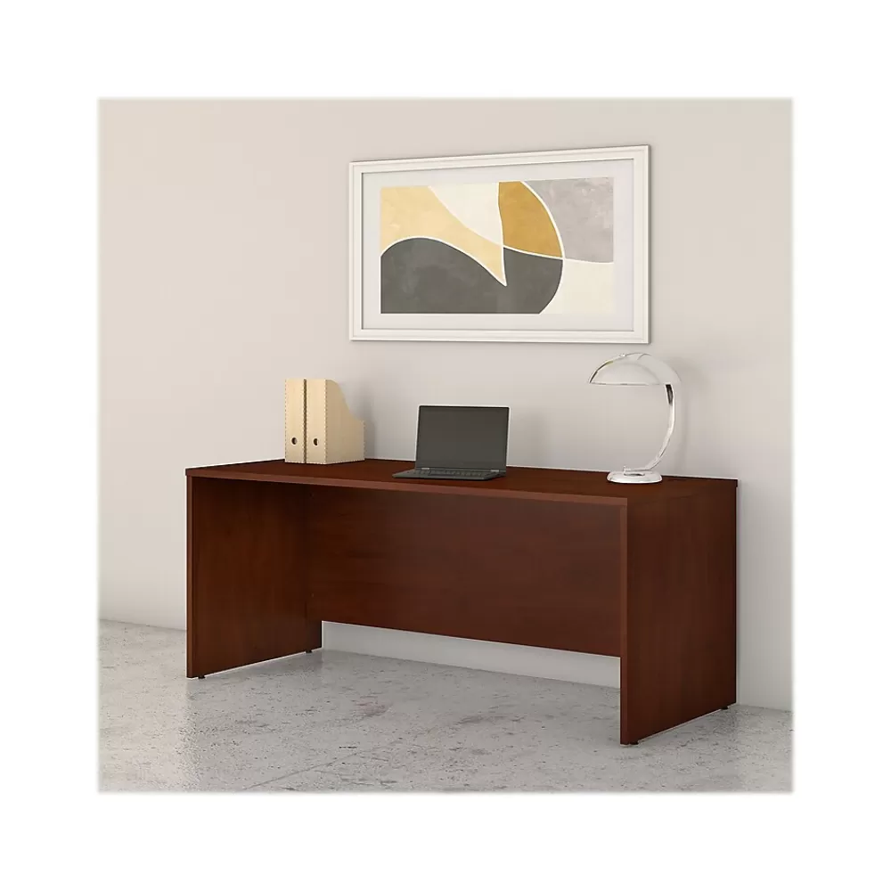 Bush Business Furniture Studio C 72"W Office Desk, (SCD272HC) Hansen Cherry Cheap