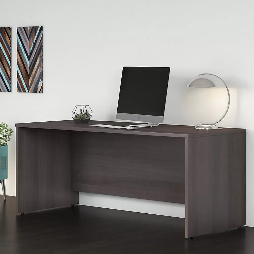 Bush Business Furniture Studio C 72"W Office Desk, (SCD272SG) Storm Gray Best Sale