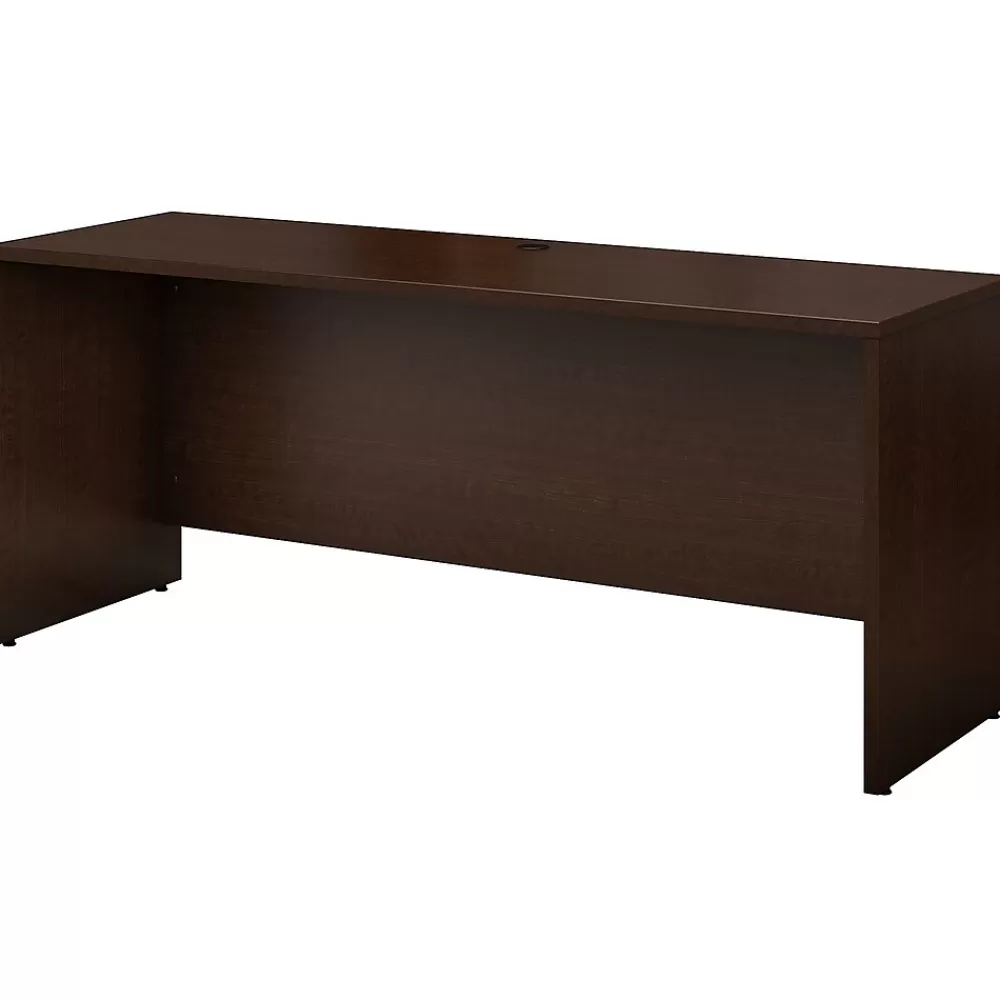 Bush Business Furniture Westfield 72"W Credenza Desk, Mocha Cherry (WC12926) Outlet