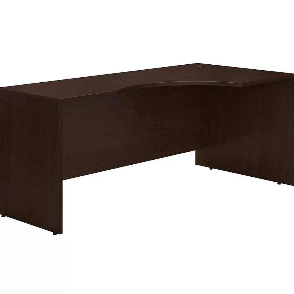 Bush Business Furniture Westfield 72"W Right Handed Corner Desk, Mocha Cherry (WC12923) Cheap