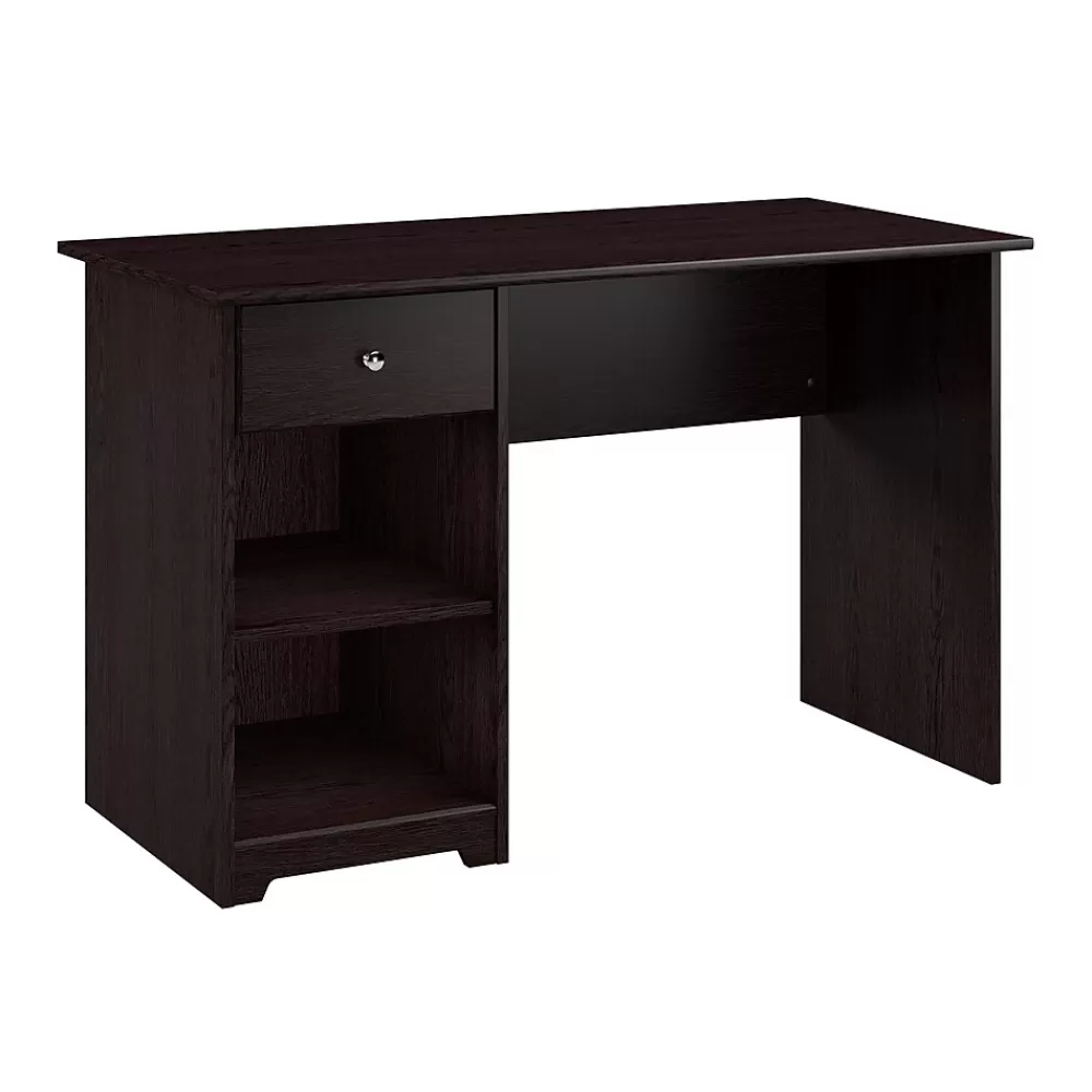 Bush Furniture Cabot 48"W Computer Desk with Storage, Espresso Oak (WC31847) Cheap