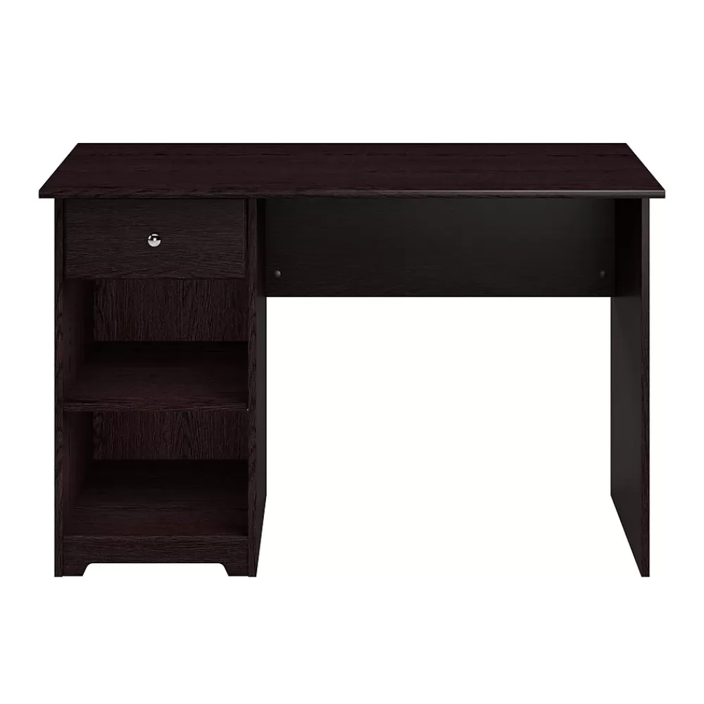 Bush Furniture Cabot 48"W Computer Desk with Storage, Espresso Oak (WC31847) Cheap