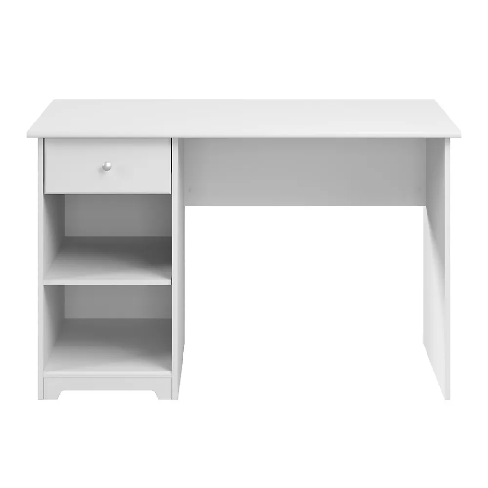 Bush Furniture Cabot 48"W Computer Desk with Storage, White (WC31947) Outlet
