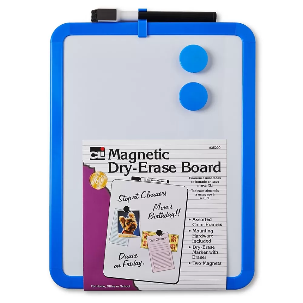 CLN Charles Leonard Magnetic Dry Erase Board, 8 1/2" x 11", 4/Pk Best