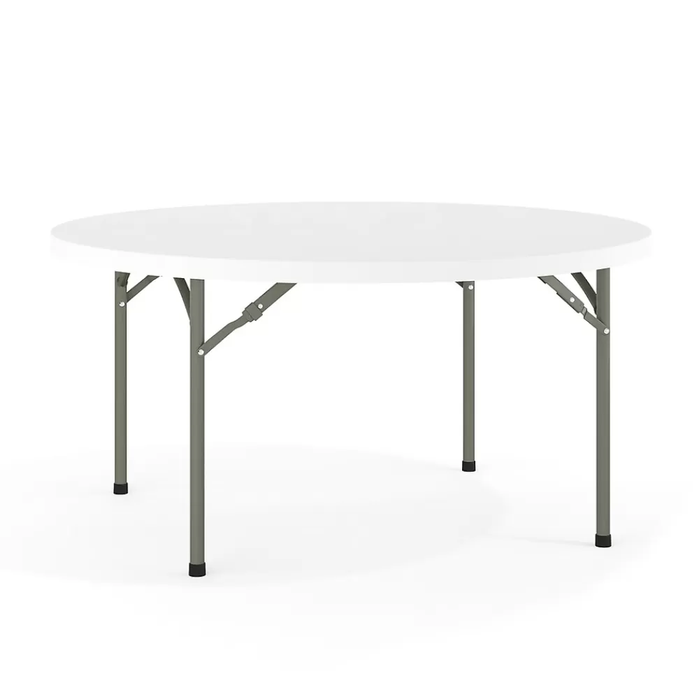 Flash Furniture Elon Folding Table, 59.75" x 59.75", Granite White (DADYCZ152RGW) Sale
