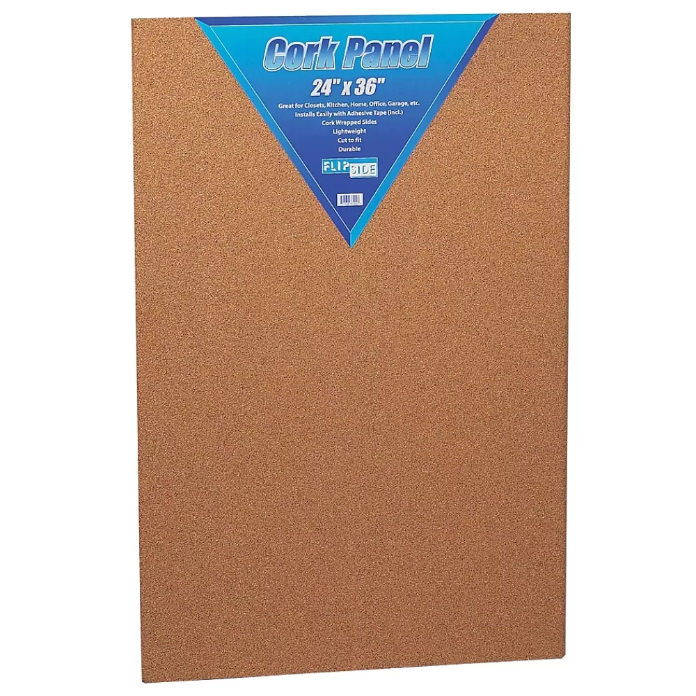 Flipside Cork Panel, Frameless, 2' x 3' (FLP37024) Outlet