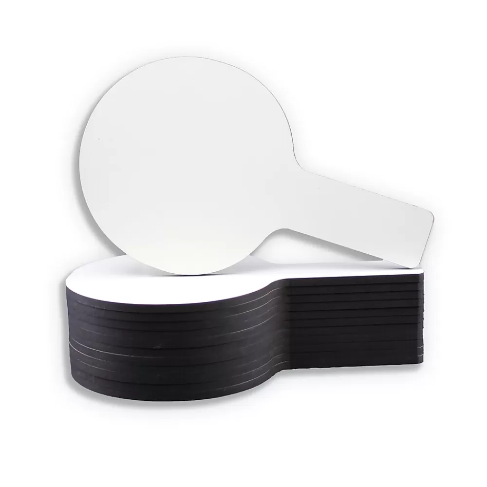 Flipside Dry Erase Answer Paddle, 9" x 5", 2/Bundle (10036) Fashion