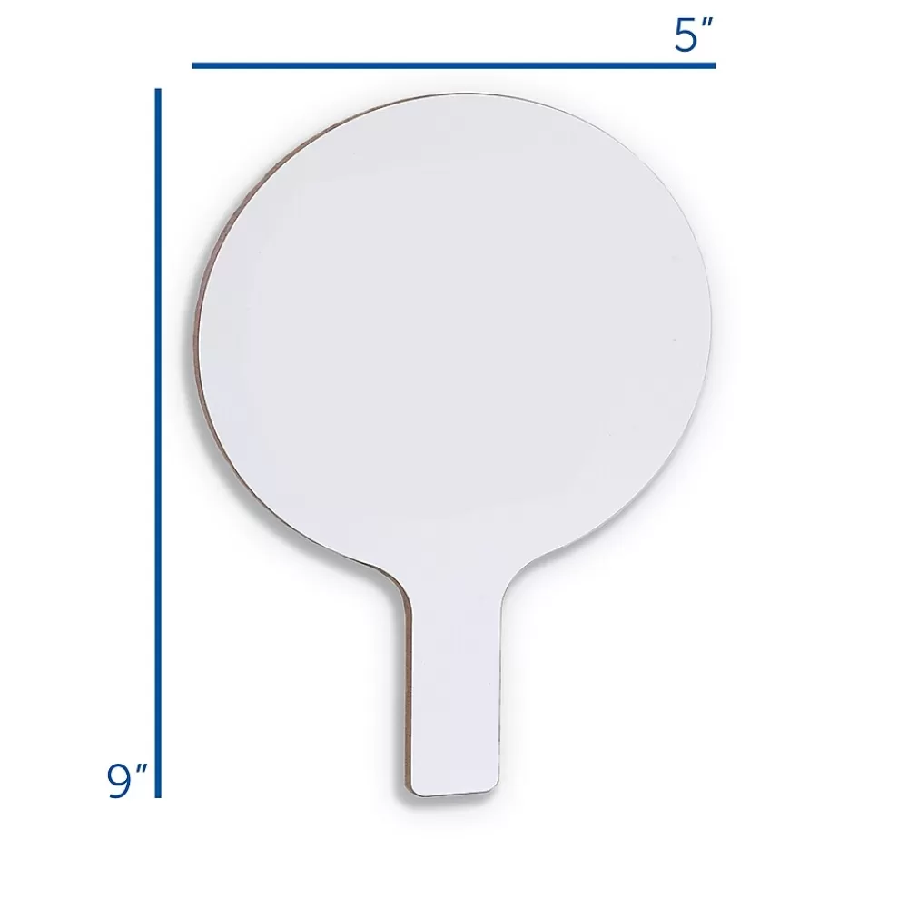Flipside Dry Erase Answer Paddle, 9" x 5", 2/Bundle (10036) Fashion