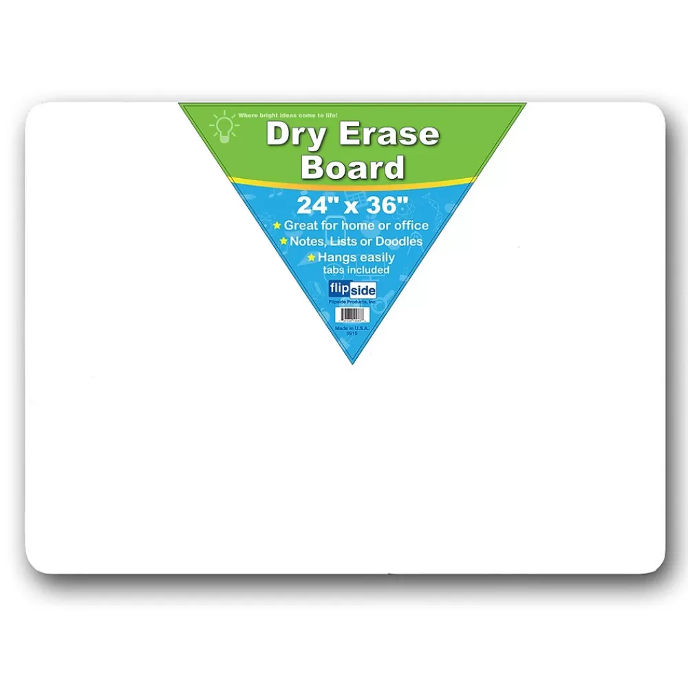Flipside Dry Erase Board, 24" x 36", 2/Pack (FLP10088BN) Discount