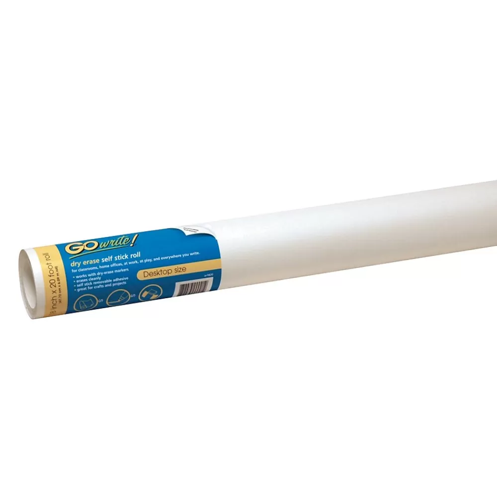 Pacon GoWrite!® Dry Erase Roll, 18" x 20', Dry Erase Adhesive Roll (PACAR1820) Cheap