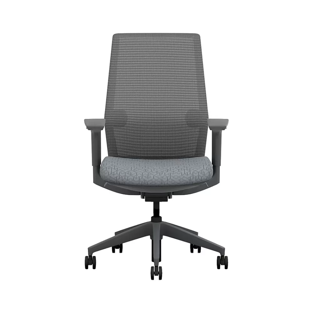 HON Cipher Mesh/Fabric Swivel Task Chair, Basalt/Charcoal (HCFRT.STC.H.S.IC.APX25.TC00.AL.ST.SB.S) Cheap
