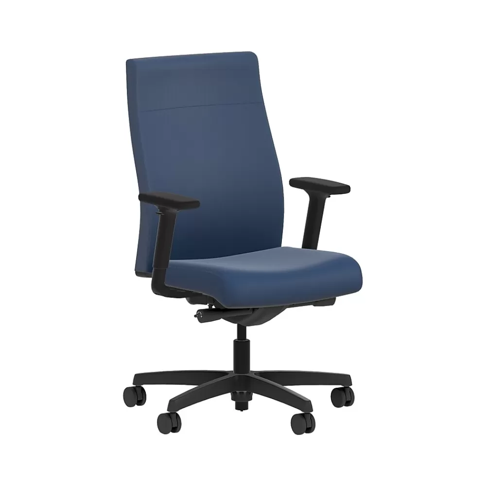 HON Ignition 2.0 Fabric Swivel Task Chair, Elysian/Black (HIWMUKD.Y2.A.H.SX04.NL.SB.T) Outlet