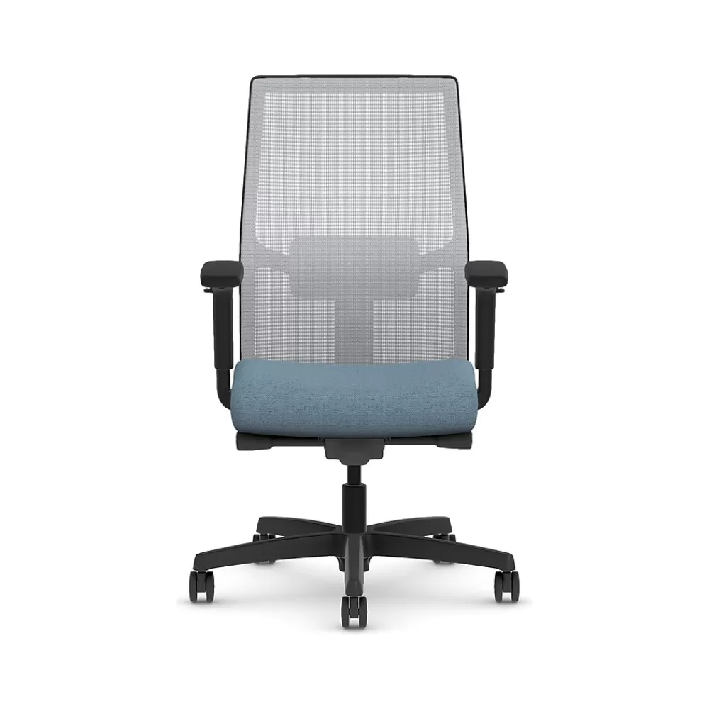 HON Ignition 2.0 Fabric/Mesh Swivel Task Chair, Carolina/Black (HIWMMKD.Y2.A.H.IF.HAML21.BL.SB.T) Online