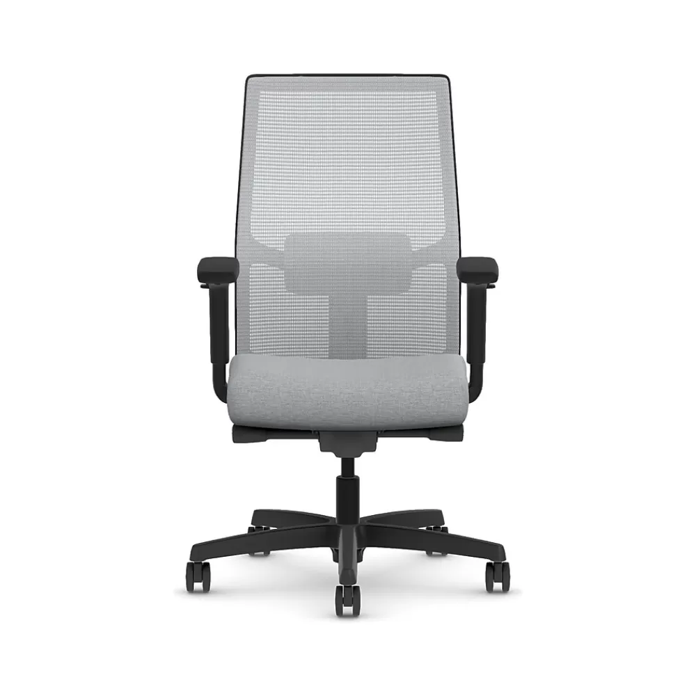 HON Ignition 2.0 Fabric/Mesh Swivel Task Chair, Cloud/Black (HIWMMKD.Y2.A.H.IF.HAML18.BL.SB.T) Cheap