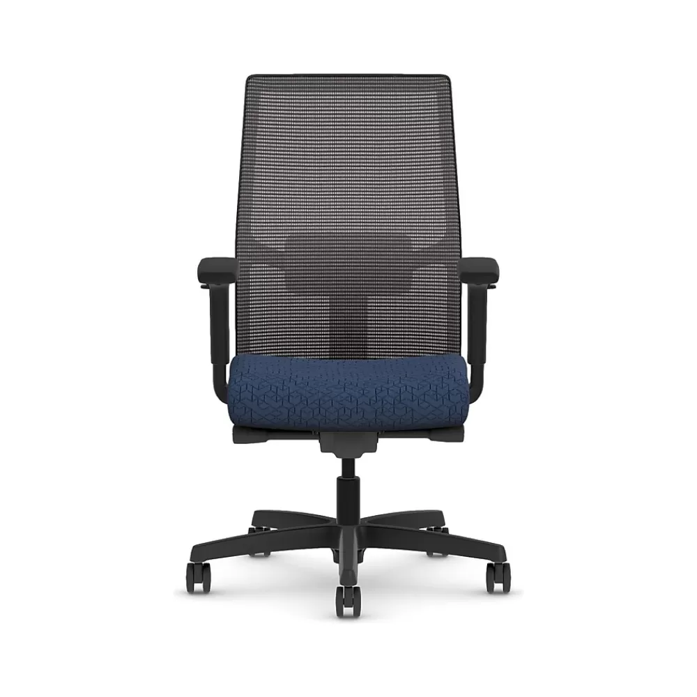 HON Ignition 2.0 Fabric/Mesh Swivel Task Chair, Navy/Black (HIWMMKD.Y2.A.H.IM.APX13.BL.SB.T) Cheap