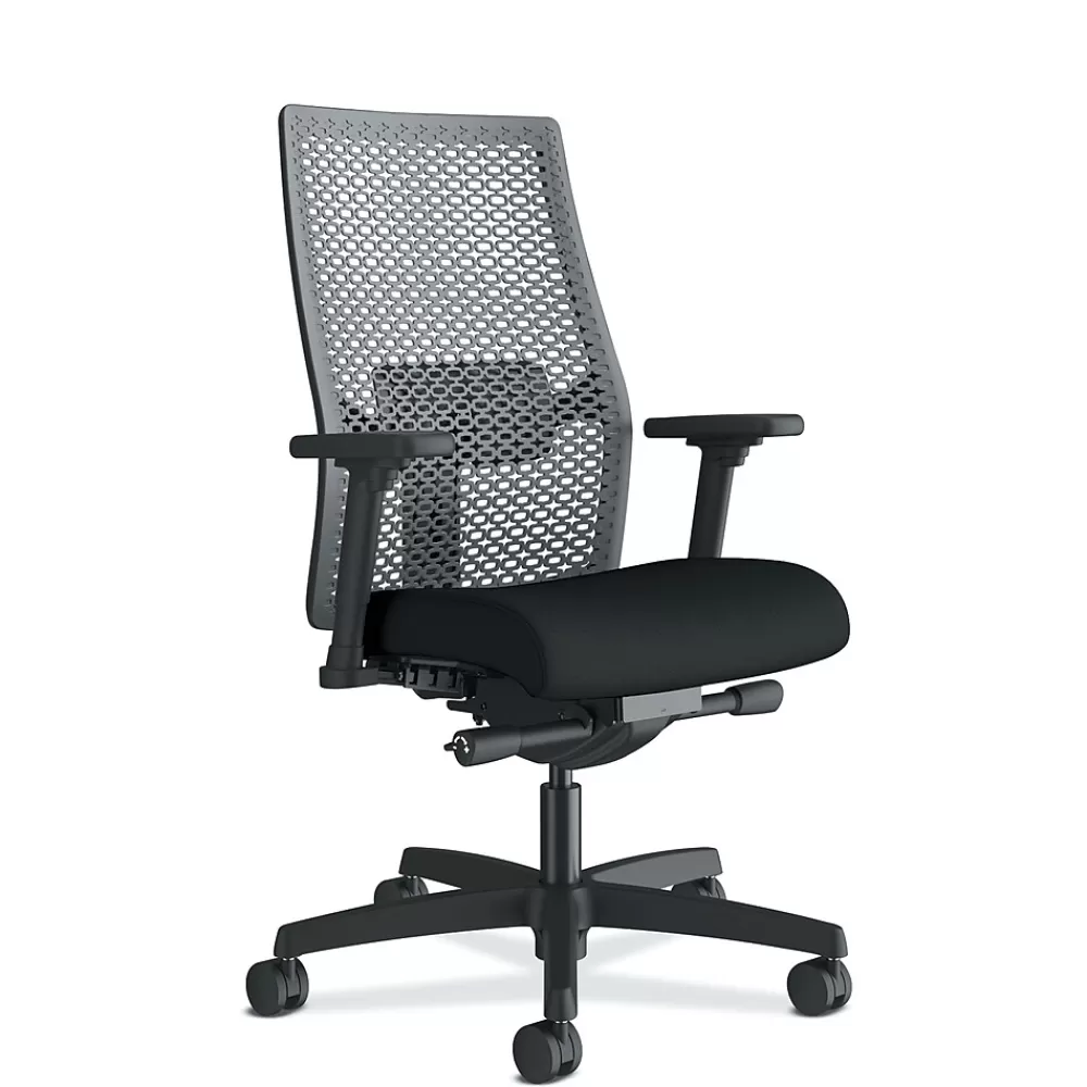 HON Ignition 2.0 Mesh Back Fabric Task Chair, Black (I2MRL2AC10TK) Shop
