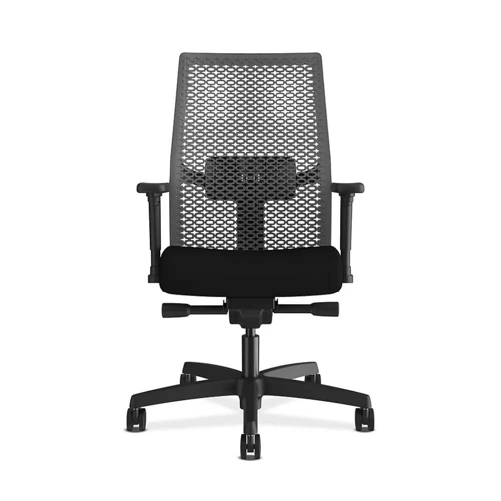 HON Ignition 2.0 Mesh Back Fabric Task Chair, Black (I2MRL2AC10TK) Shop