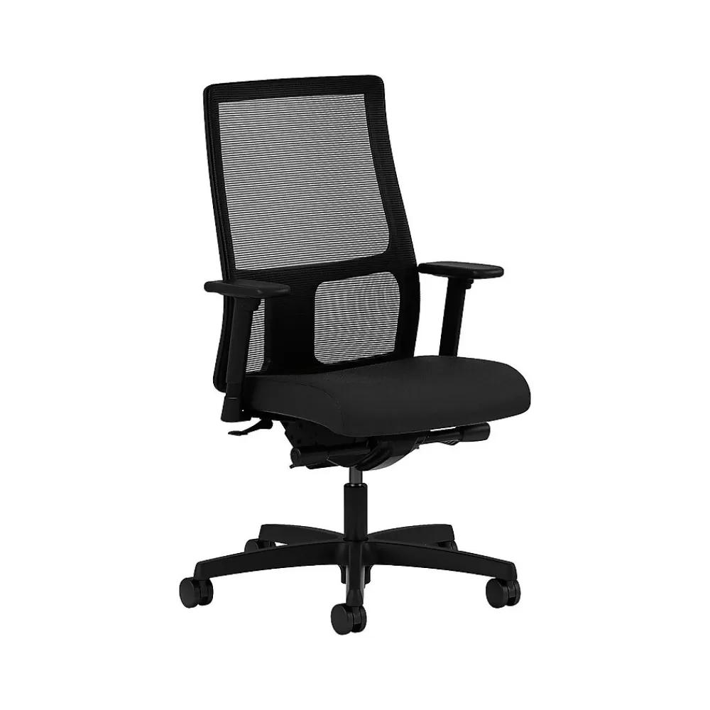 HON Ignition Mesh Back Fabric Task Chair, Black (HIWM3.A.H.M.CU10.T.SB) Shop