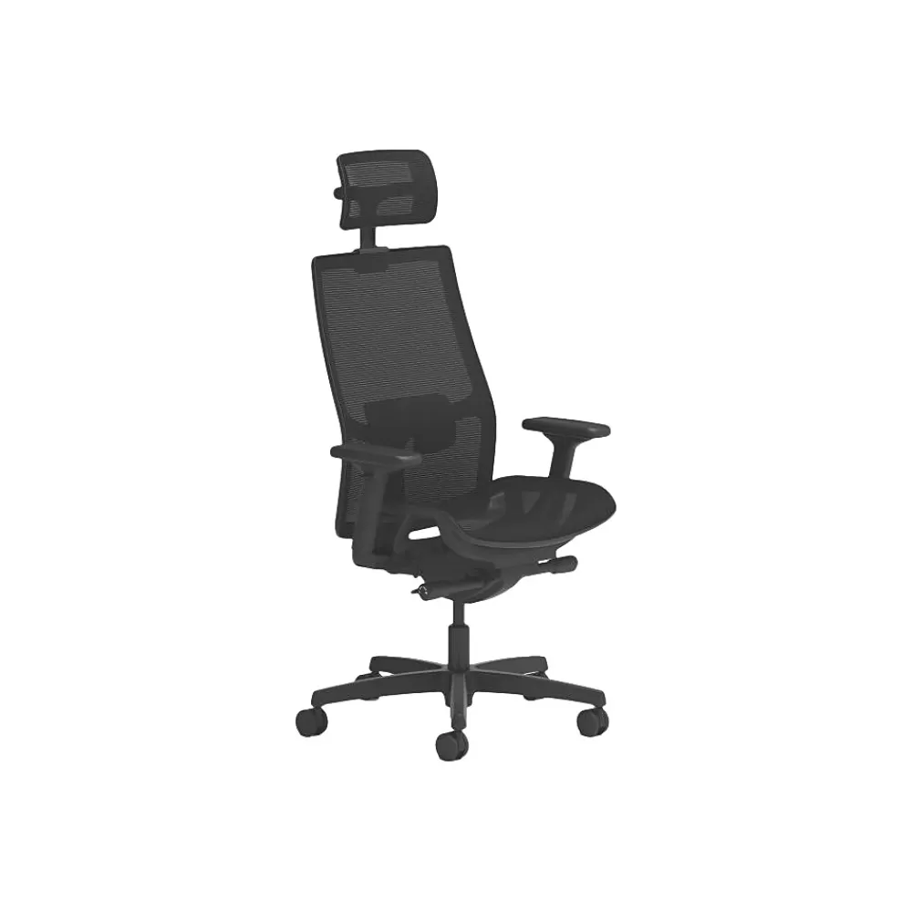 HON Ignition Mesh Swivel Task Chair, Black (HIWMMSKD.S2.A.H.IM.IMS.BL.SB.T.HR) Hot