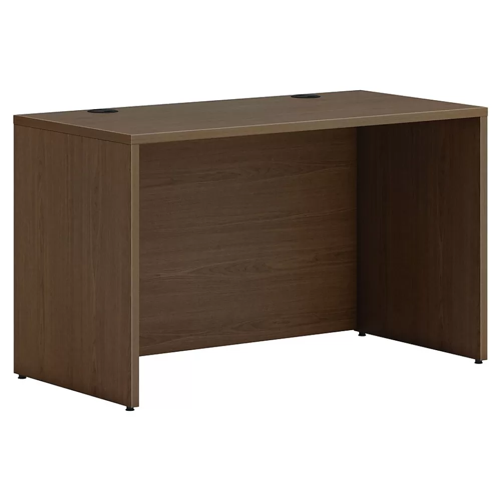 HON Mod 48" Credenza Desk Shell, Sepia Walnut (HLPLCS4824.LSE1) Sale
