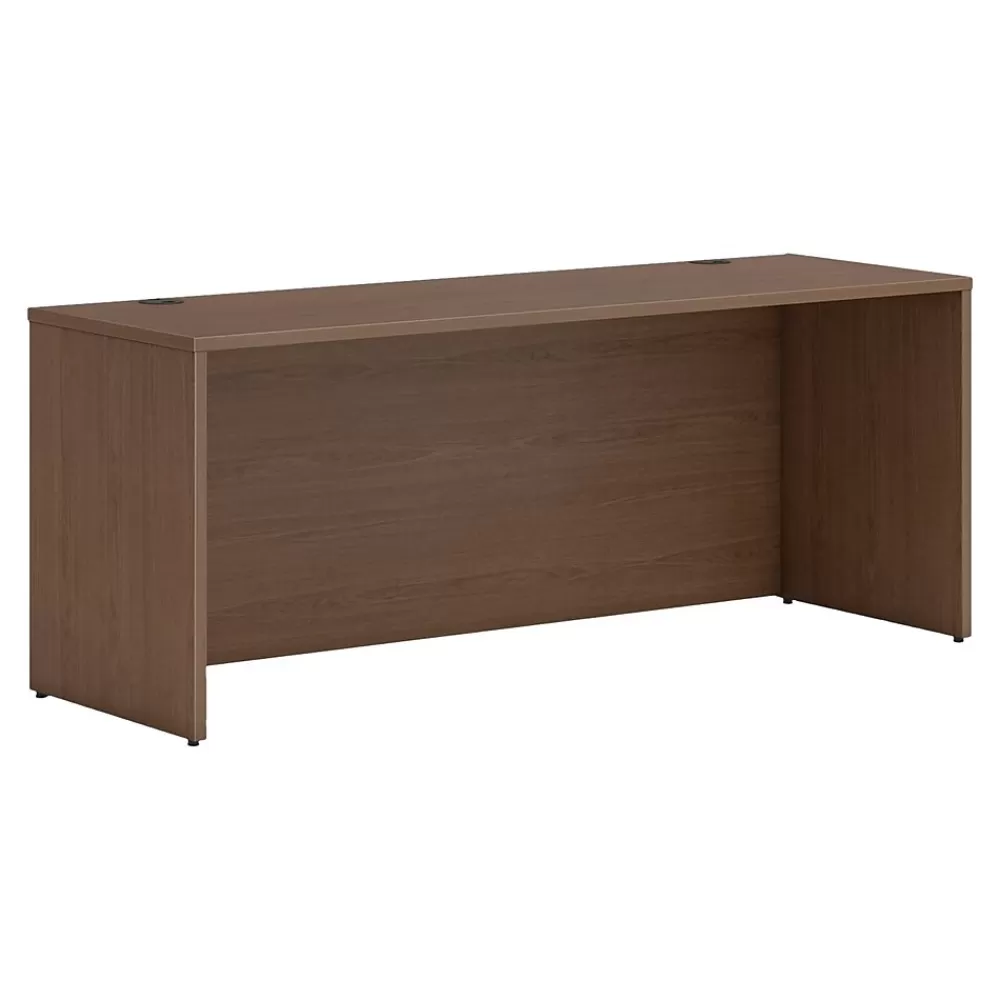 HON Mod 72" Credenza Shell, Sepia Walnut (HLPLCS7224.LSE1) Cheap
