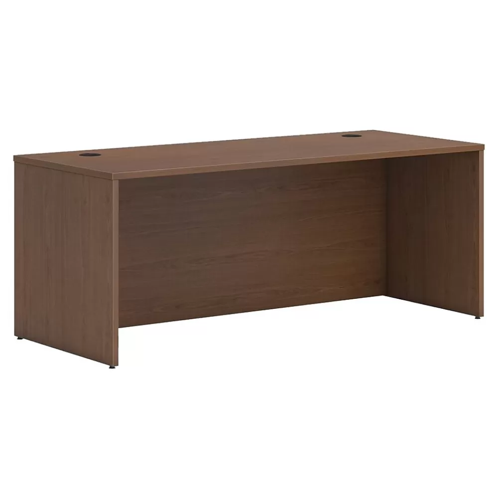 HON Mod 72" Desk Shell, Sepia Walnut (HLPLDS7230.LSE1) Flash Sale