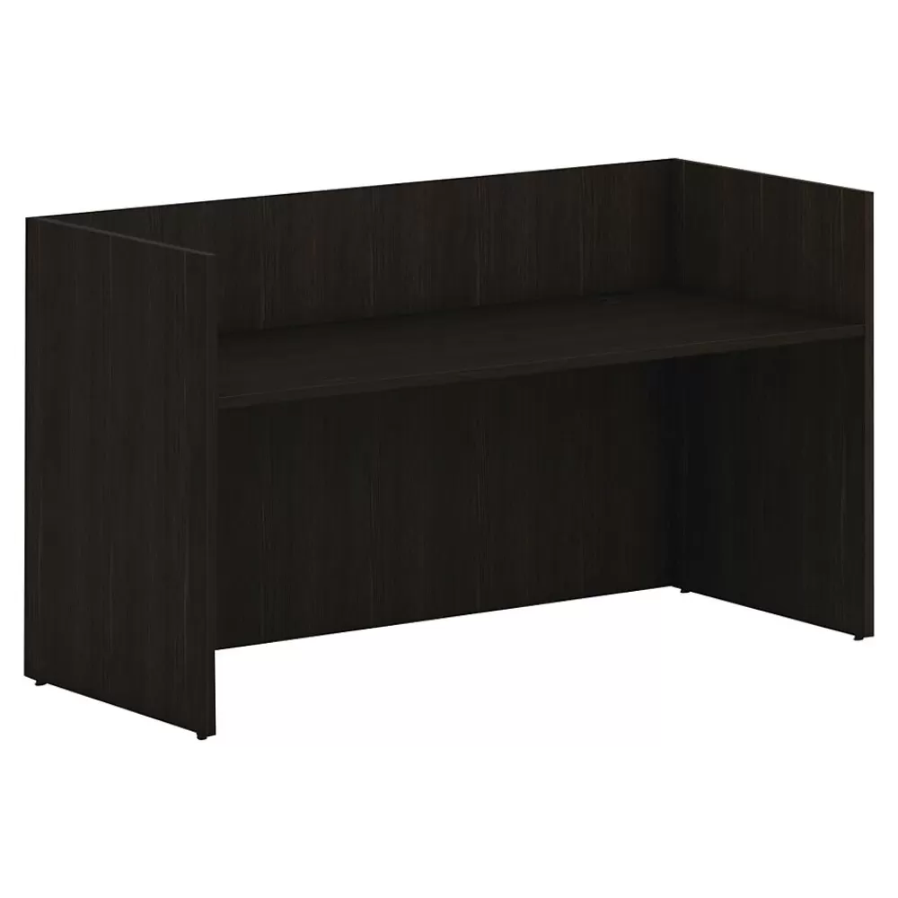 HON Mod 72" Reception Desk Shell, Java Oak (HLPLRCPNDS7230.LJA1) Online