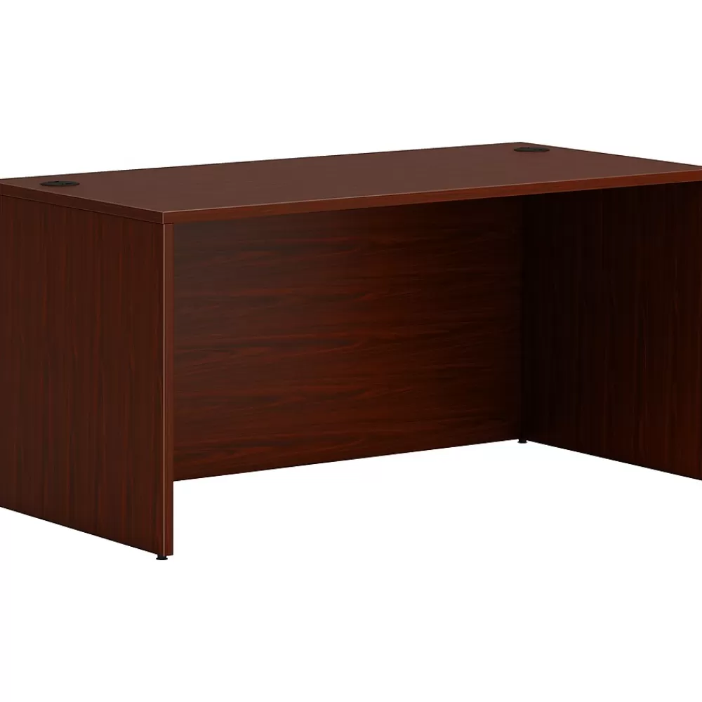 HON Mod 60" Table Desk, Traditional Mahogany (HLPLDS6030LTM1) Sale