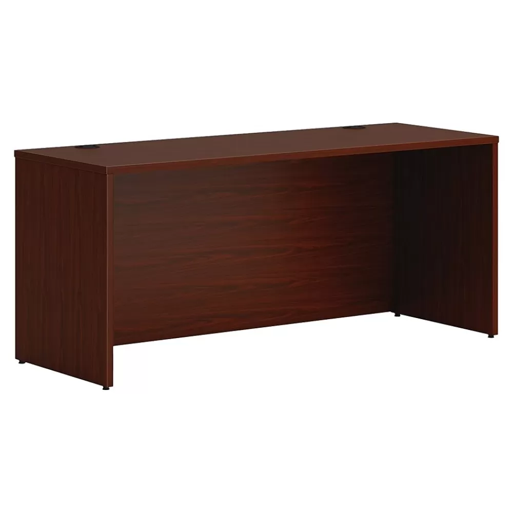 HON Mod 66"W Credenza Shell, Traditional Mahogany (HLPLCS6624.LTM1) Flash Sale