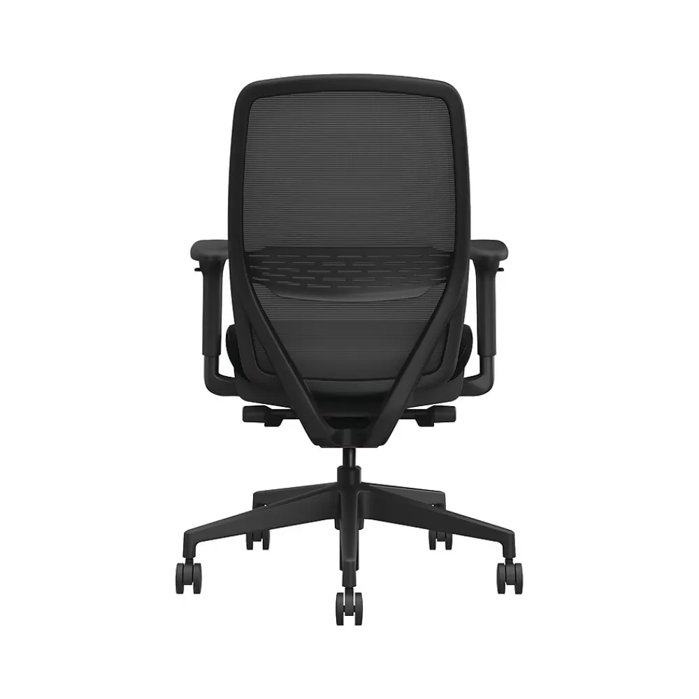 HON Nucleus Ergonomic Fabric/Mesh Swivel Task Chair, Black (HNR1KD.Y2.STC.A.H.IM.CU10.BL.SB.T) Flash Sale