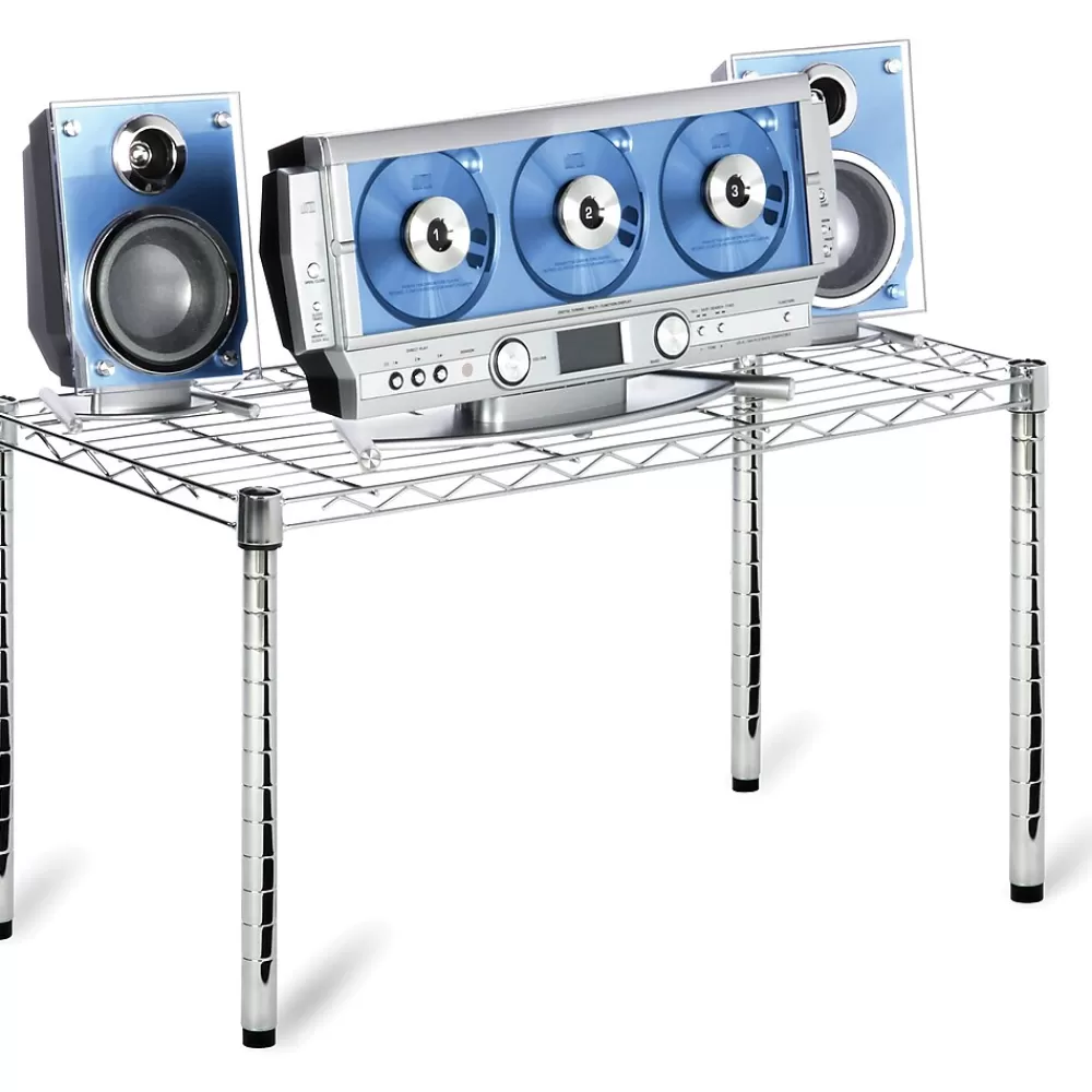 Honey-Can-Do Commercial Wire Table, 14" x 30" (SHF-09692) Online
