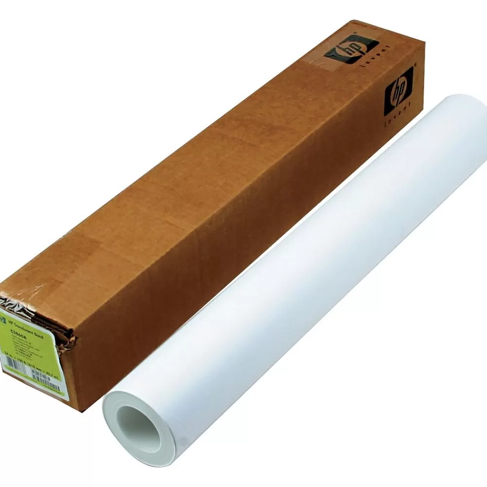 HP Wide Format Translucent Bond Paper, 24" x 150' (HEWC3860A) Online