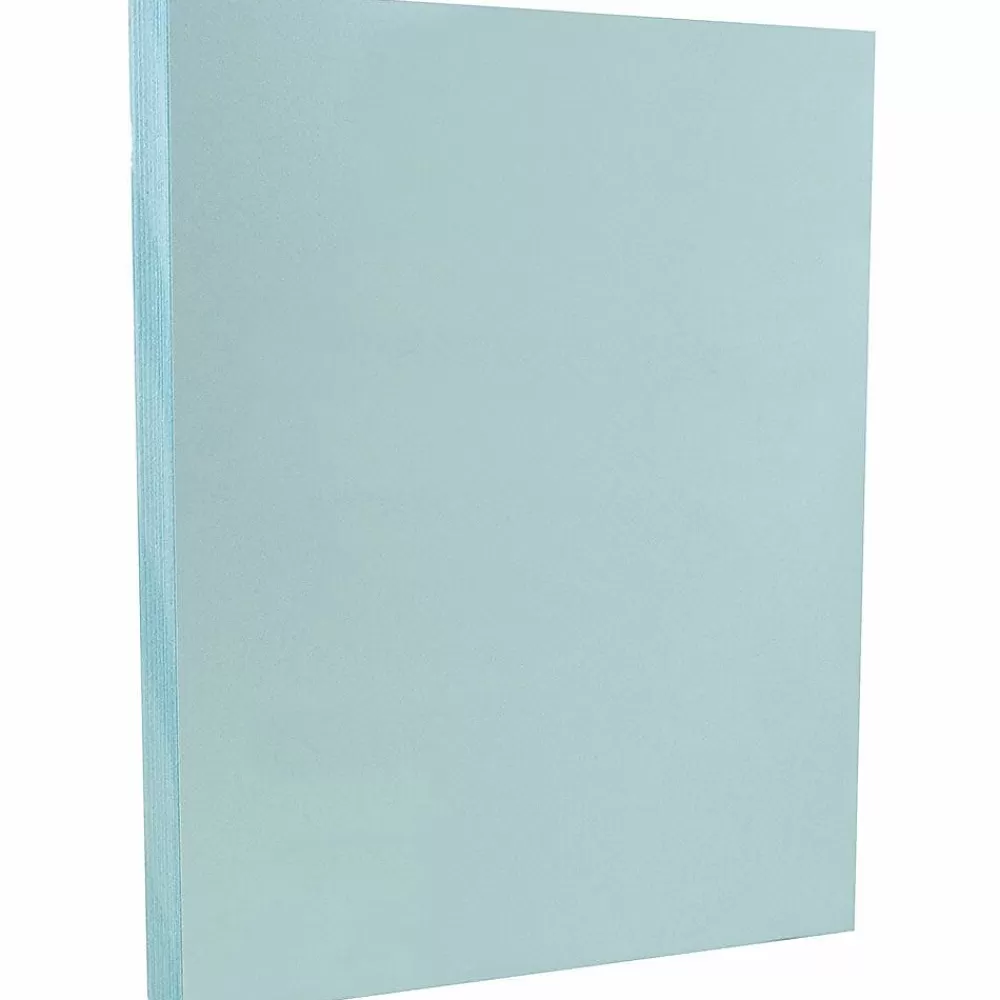 JAM Paper Vellum Bristol Cardstock, 67lb, 100/pack (169820G) Fashion
