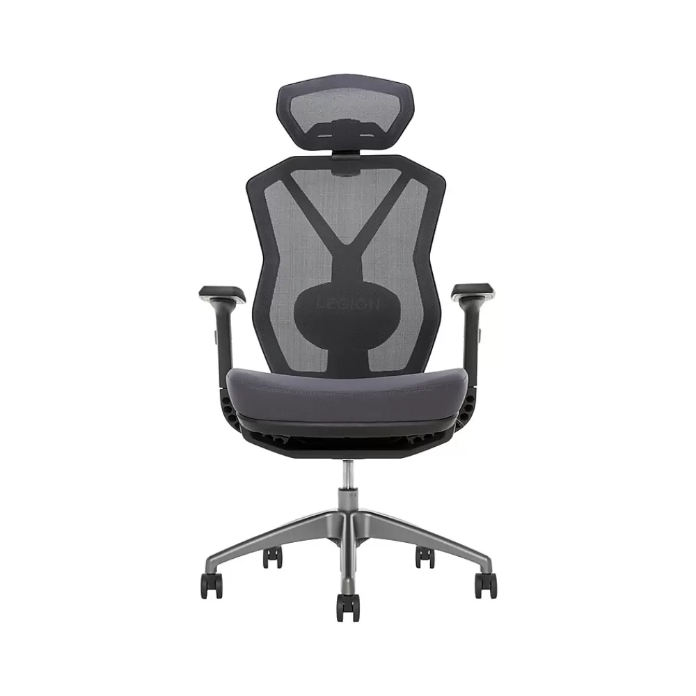 Lenovo Legion Mesh Ergonomic Racing Gaming Chair, Dark Gray (52014DGRY) Outlet