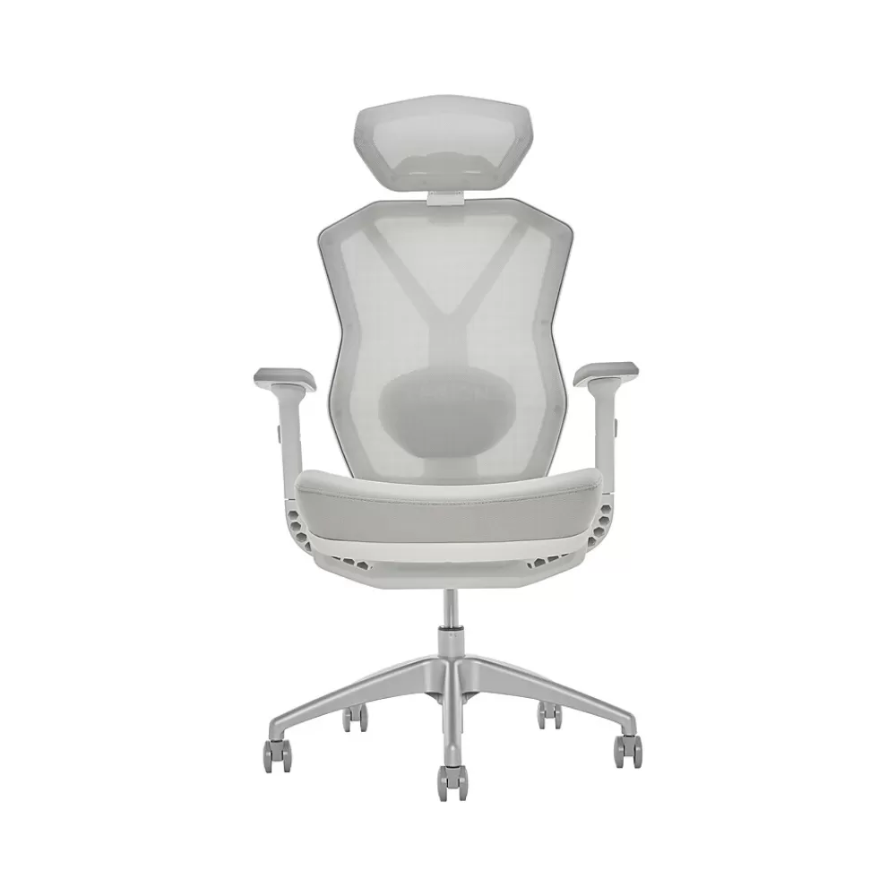 Lenovo Legion Mesh Ergonomic Racing Gaming Chair, Light Gray (52015LGRY) Sale
