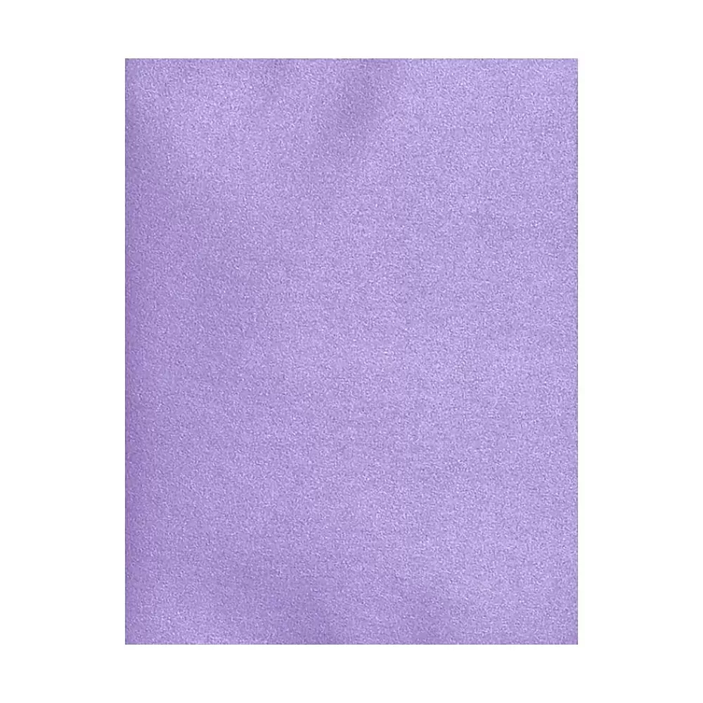 LUX 105 lb. Cardstock Paper, 8.5" x 11", Amethyst Purple Metallic, 50 Sheets/Pack (81211-C-04-50) Flash Sale