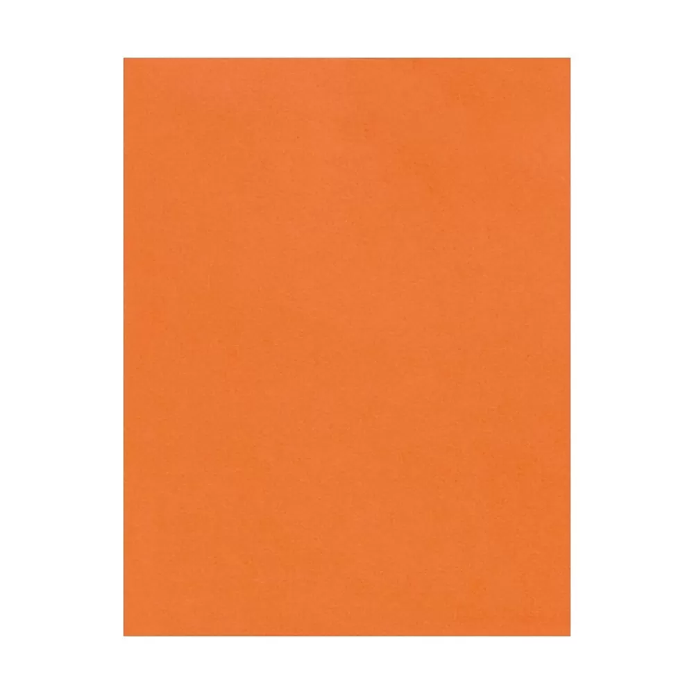 LUX 100 lb. Cardstock Paper, 13" x 19", Mandarin, 250 Sheets/Pack (1319-C-11-250) Shop