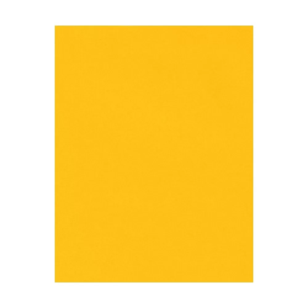 LUX 100 lb. Cardstock Paper, 12" x 18", Sunflower Yellow, 500 Sheets/Pack (1218-C-12-500) Best