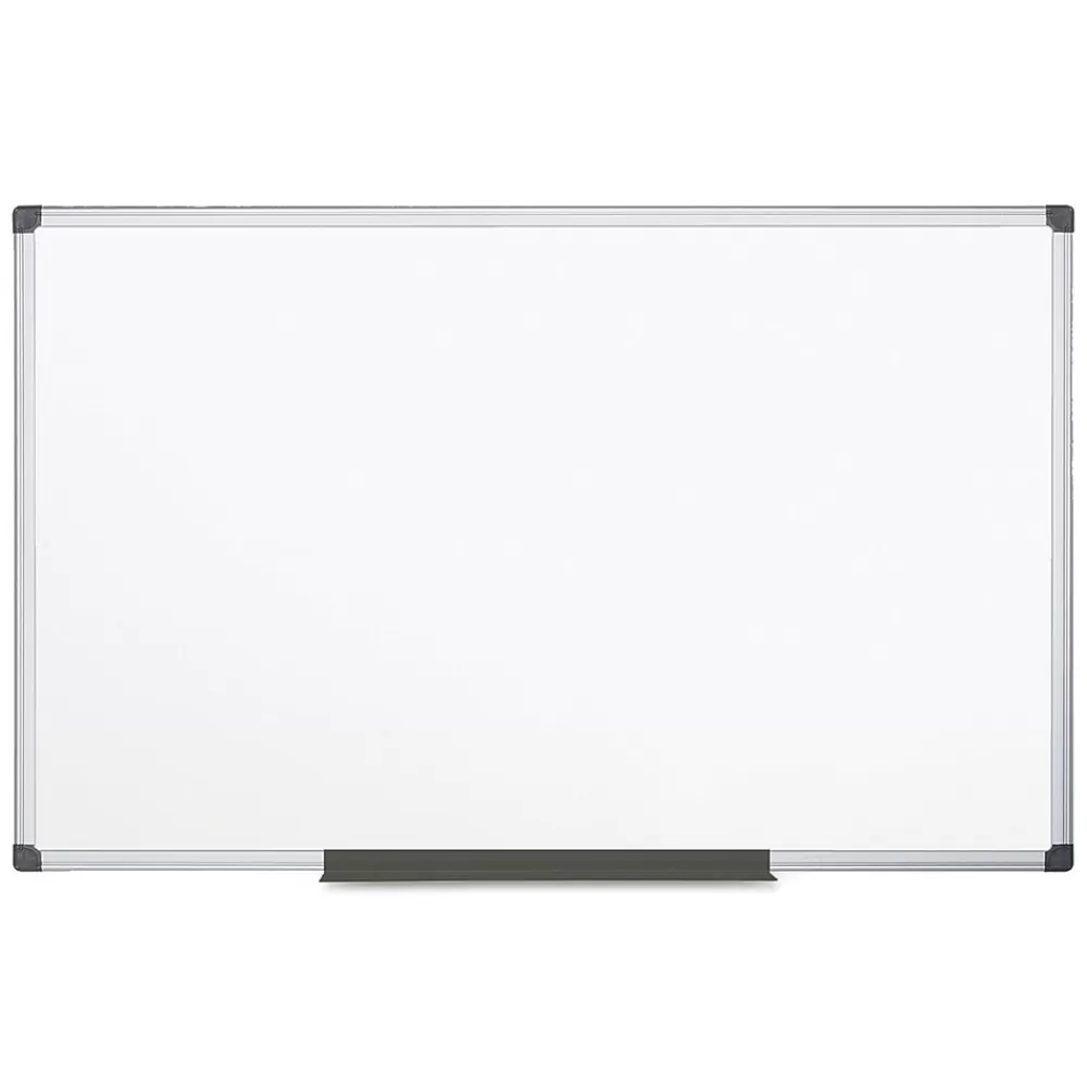 MasterVision Value Melamine Dry Erase Board, White, 96" X 48" X 3/4" (MA2112170MV) Hot