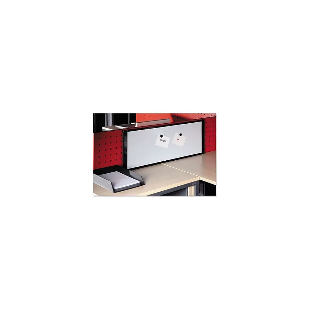 MasterVision Cubicle Workstation Steel Dry-Erase Whiteboard, Aluminum Frame, 3' x 2' (MA16007705) Best Sale